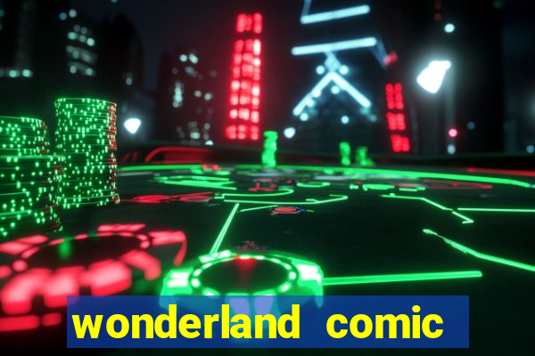 wonderland comic studio alphabet