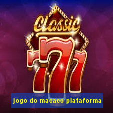 jogo do macaco plataforma