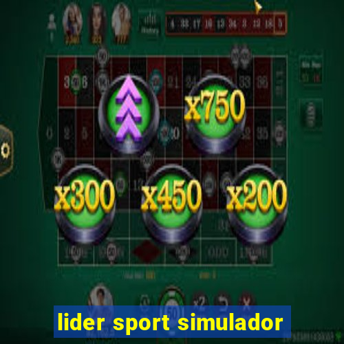 lider sport simulador