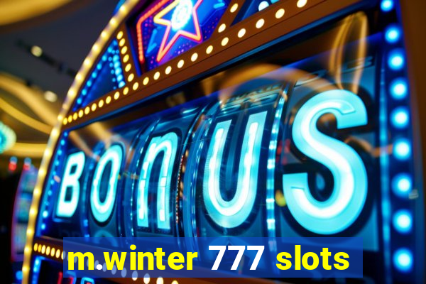 m.winter 777 slots