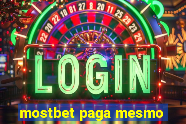 mostbet paga mesmo