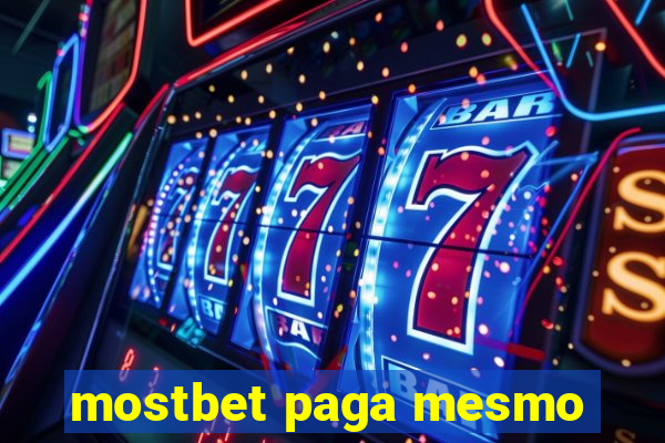 mostbet paga mesmo