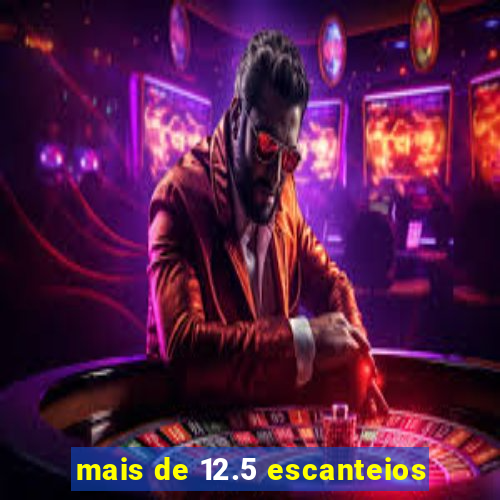 mais de 12.5 escanteios